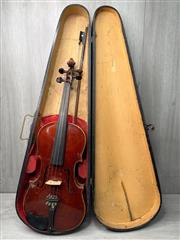 Antique Violin Labeled Giovan Paolo Maggini Brescia 1630 4/4